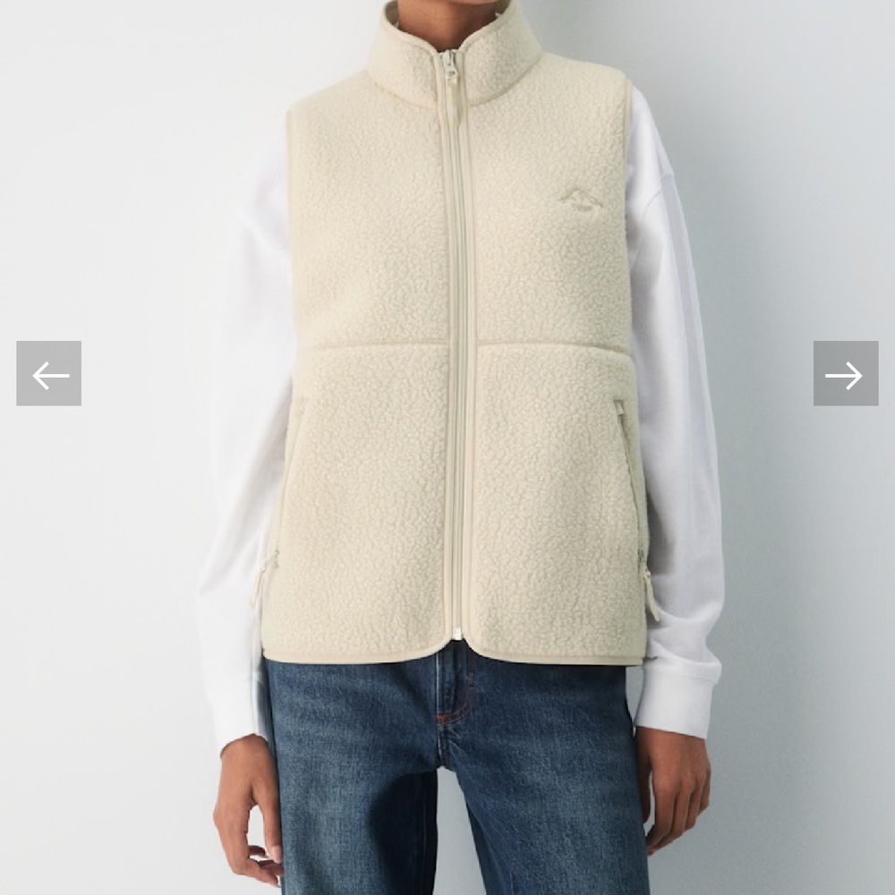 Aritzia TNA polar tech vest